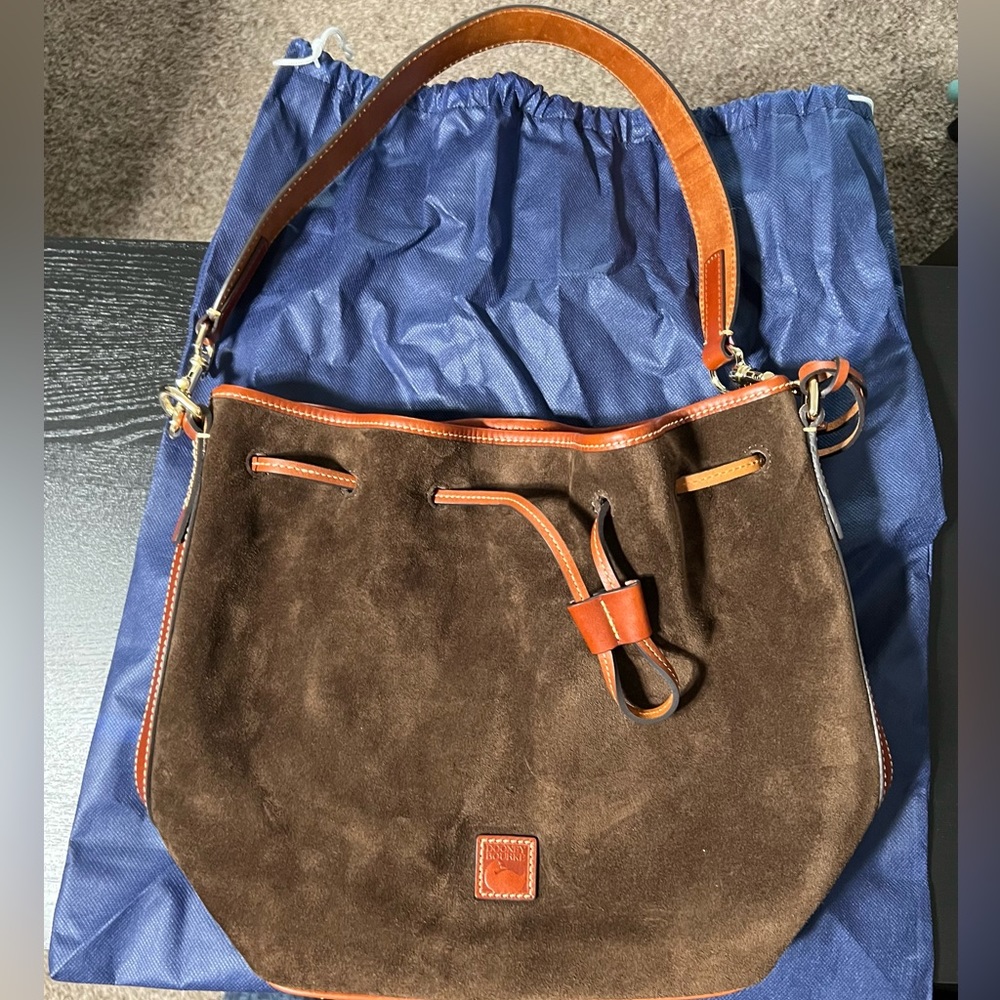 Dooney & Bourke Suede Collection
Drawstring Bag